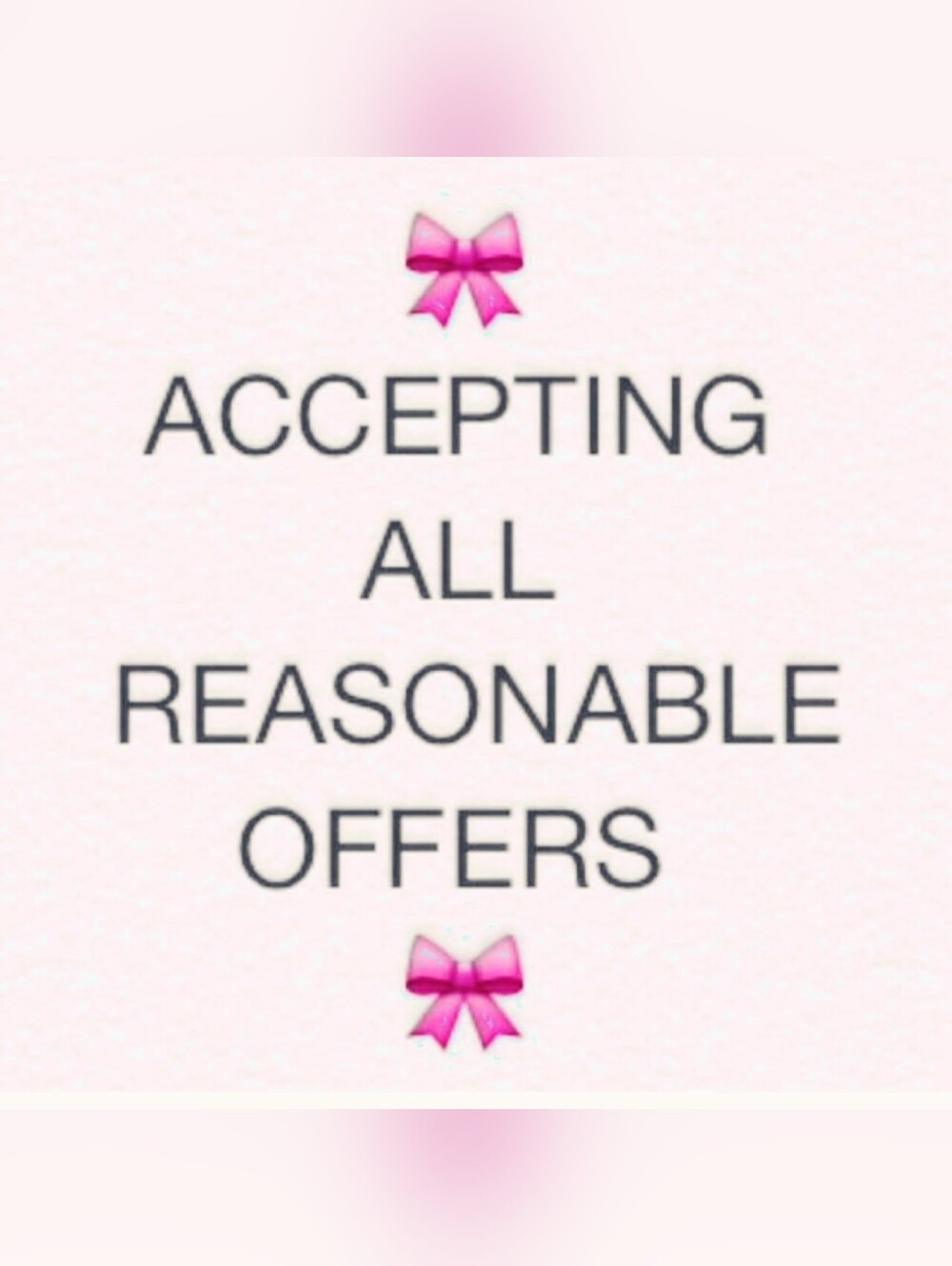 Accepting Reasonable Offers